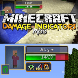 Мод на майнкрафт 1.6.4 на damage indicators